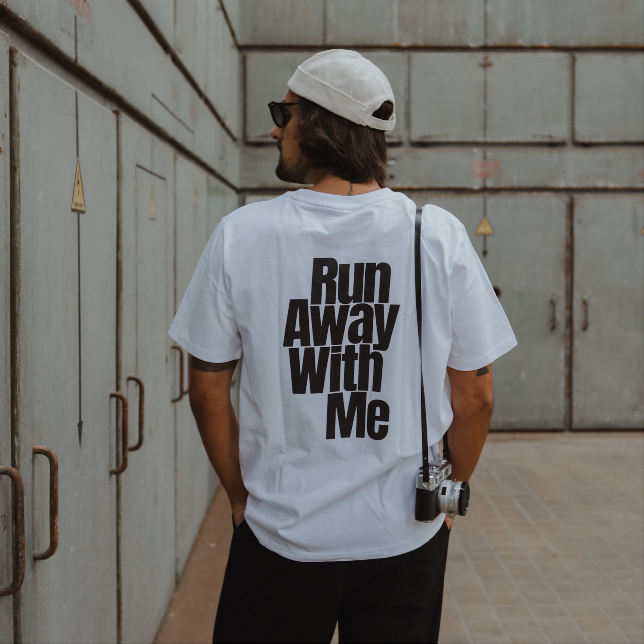 Run Away T-Shirt weiß